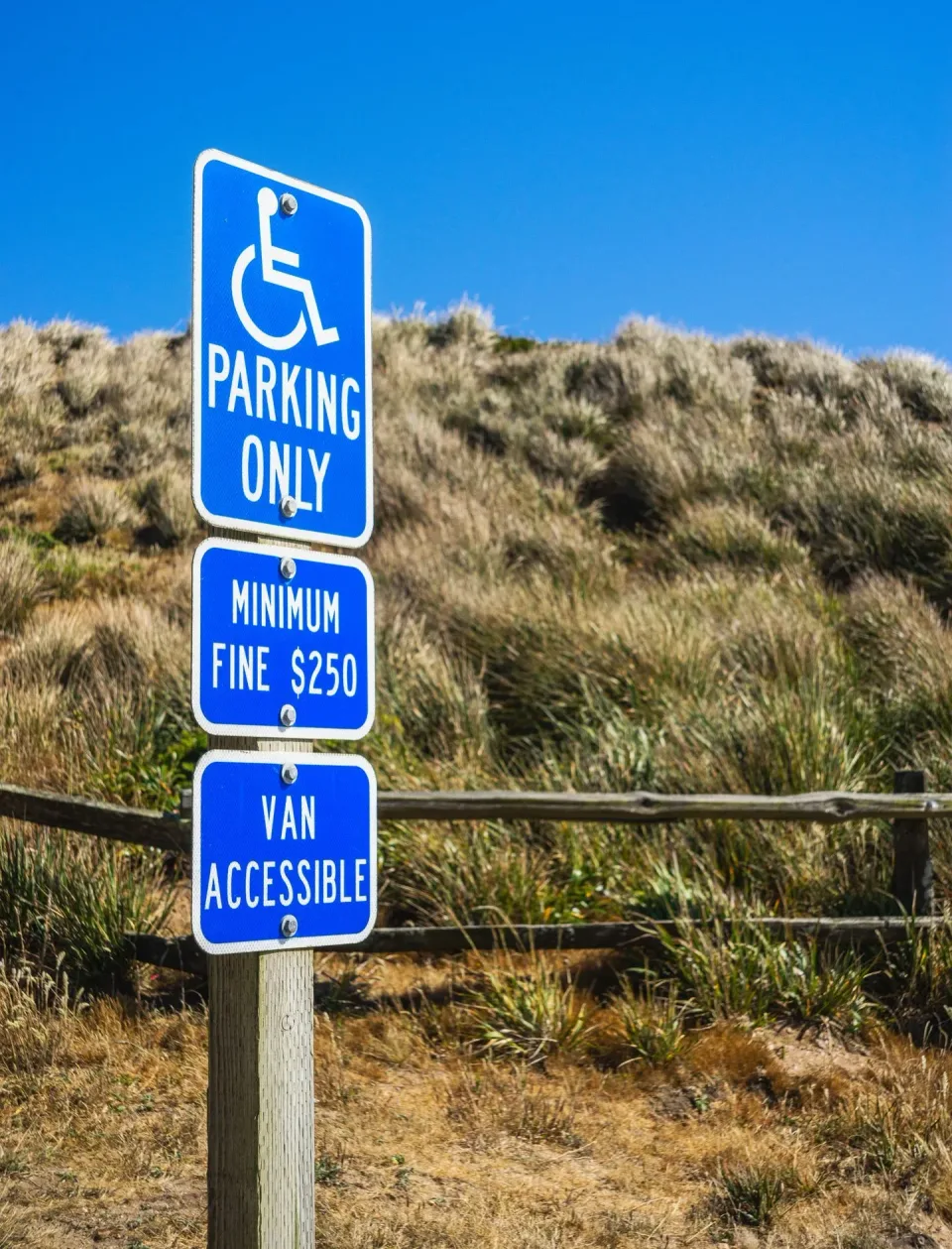 Handicap Parking Sign — Accessibility Signage