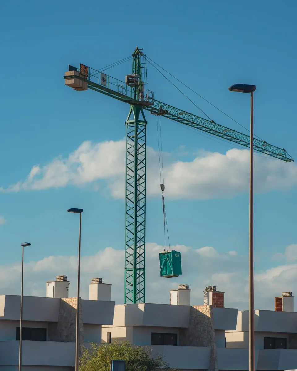 Tower Crane — Construction Site